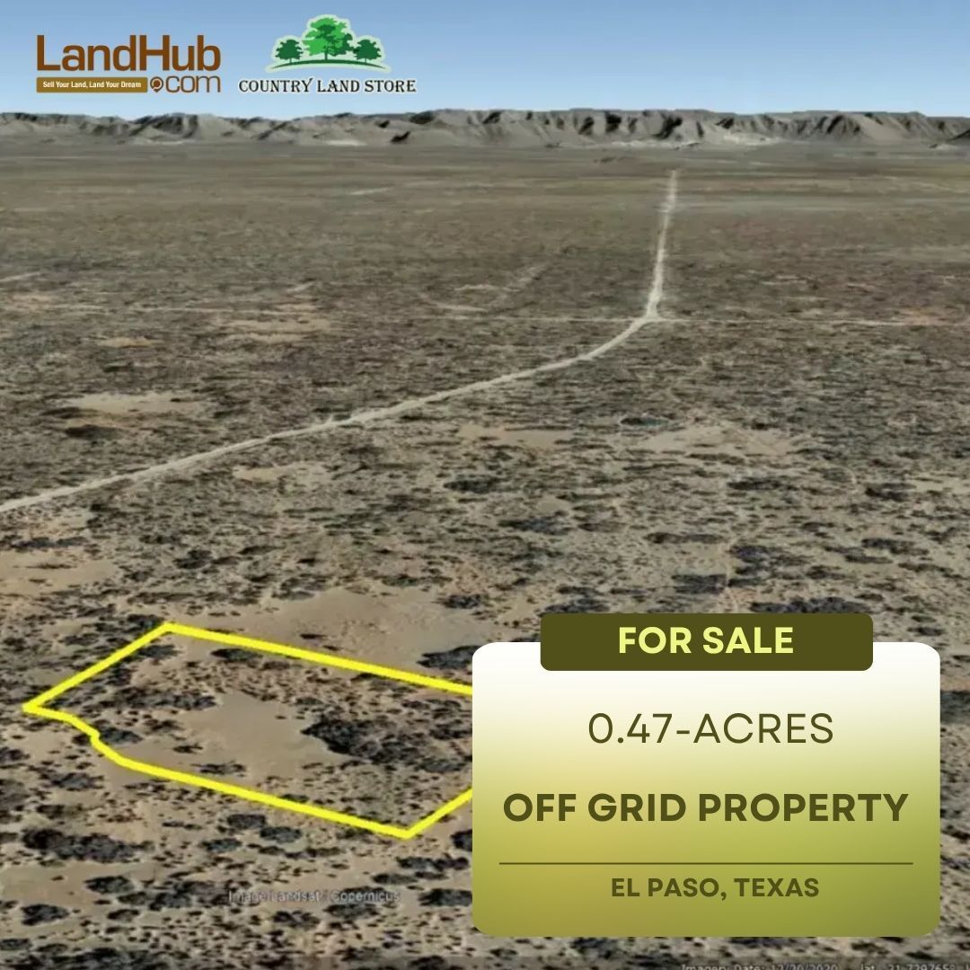 landhub's tweet image. Own Land in El Paso, TX for Just $110/Month 
This 0.47-acre off-grid property gives you the freedom to escape the noise and enjoy nature on your terms. 
DETAILS HERE 👉 buff.ly/Kw4J5n0 
#offgrid #acreage #ownerfinancing #recreationalland #mountainland
