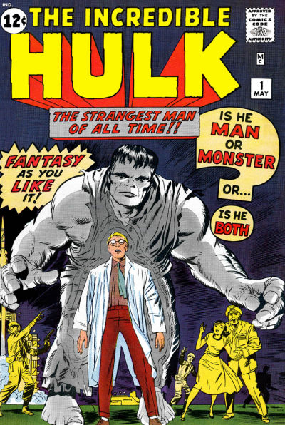 The Incredible Hulk #1,
em homenagem à Jack Kirby