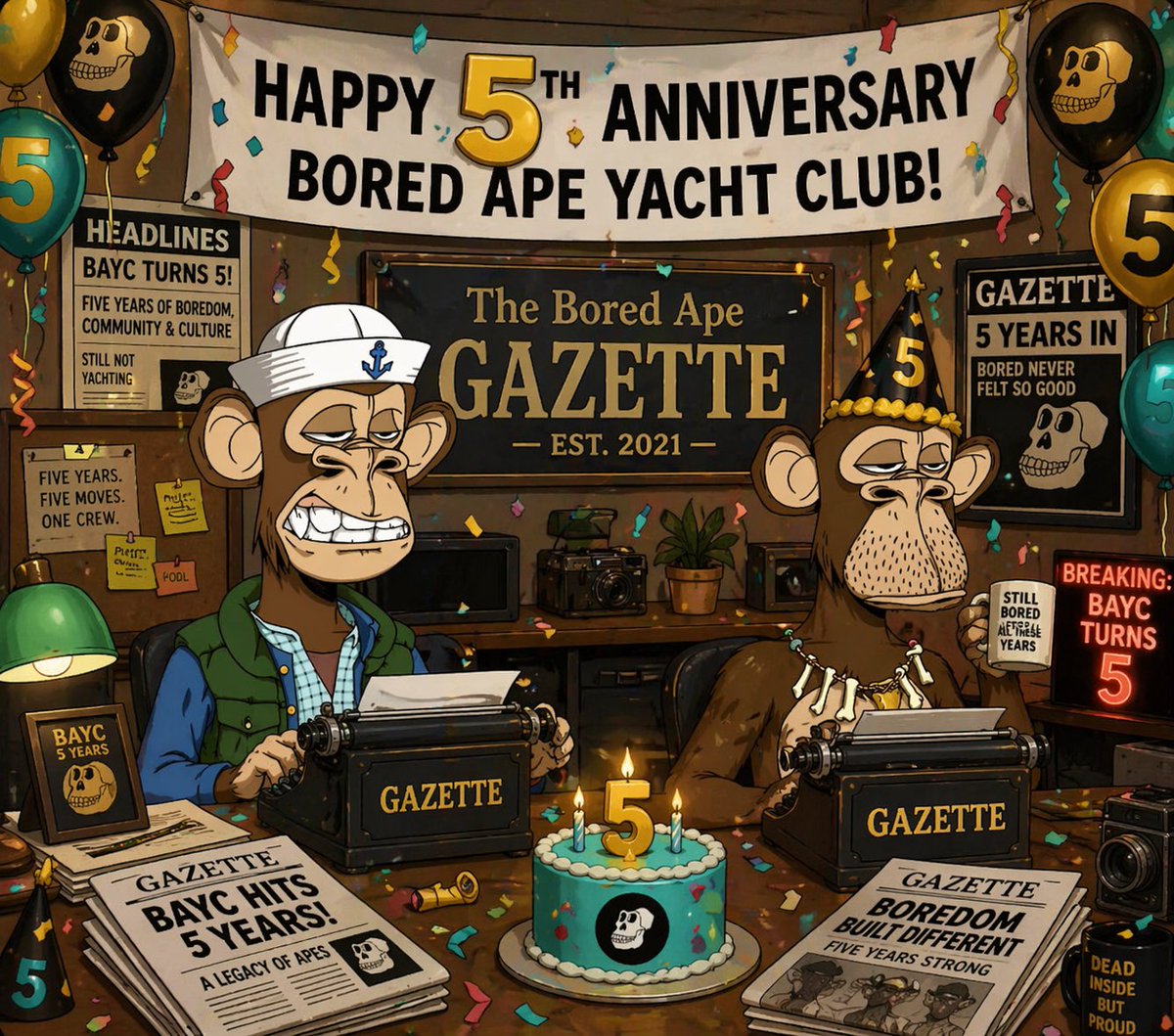 The Bored Ape Gazette🍌 tweet media