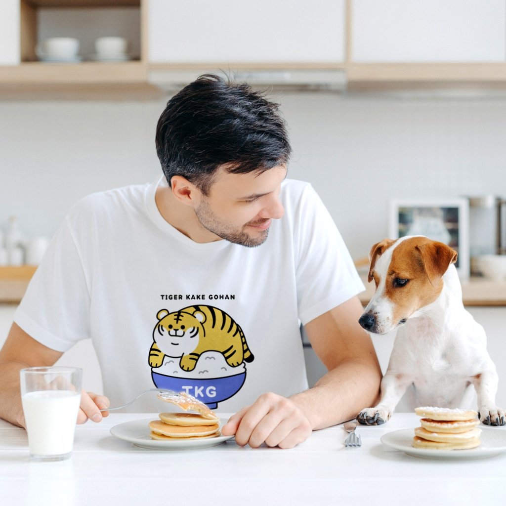 po_pipipi_2303's tweet image. いいね、RP、ズッキュン
いつもありがとうございます☺️

#SUZURI さんのぽぴーぴぽーショップ
TKG？なデザインTシャツの紹介です📣

🔽【TKG(タイガーかけご飯)】
suzuri.jp/23-056-0883/19…

#トラ #TKG #おもしろTシャツ