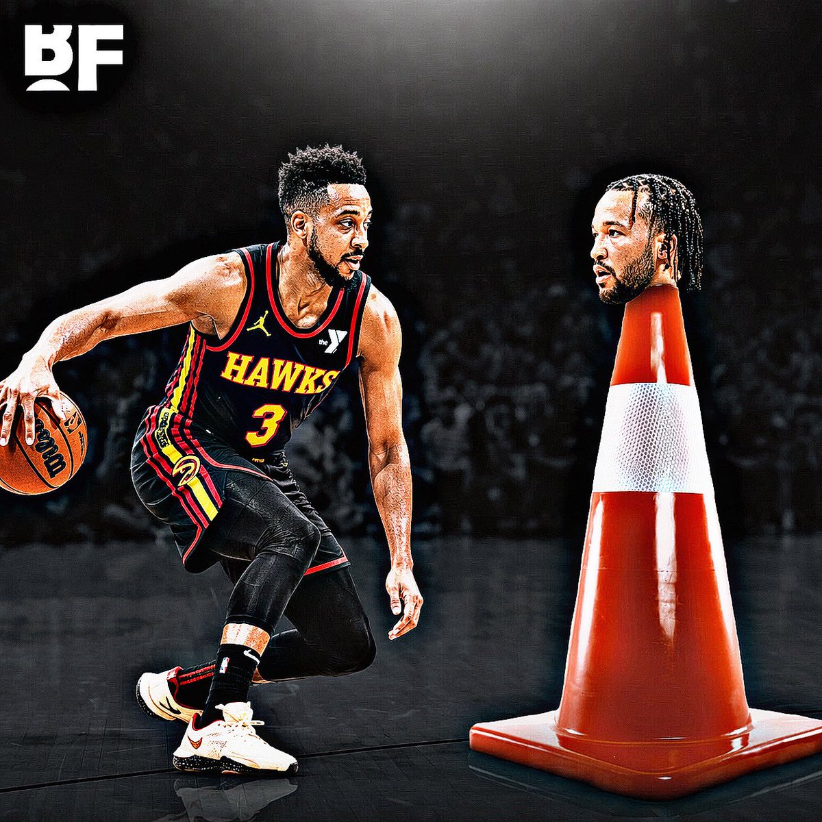 CJ McCollum v Jalen Brunson matchup