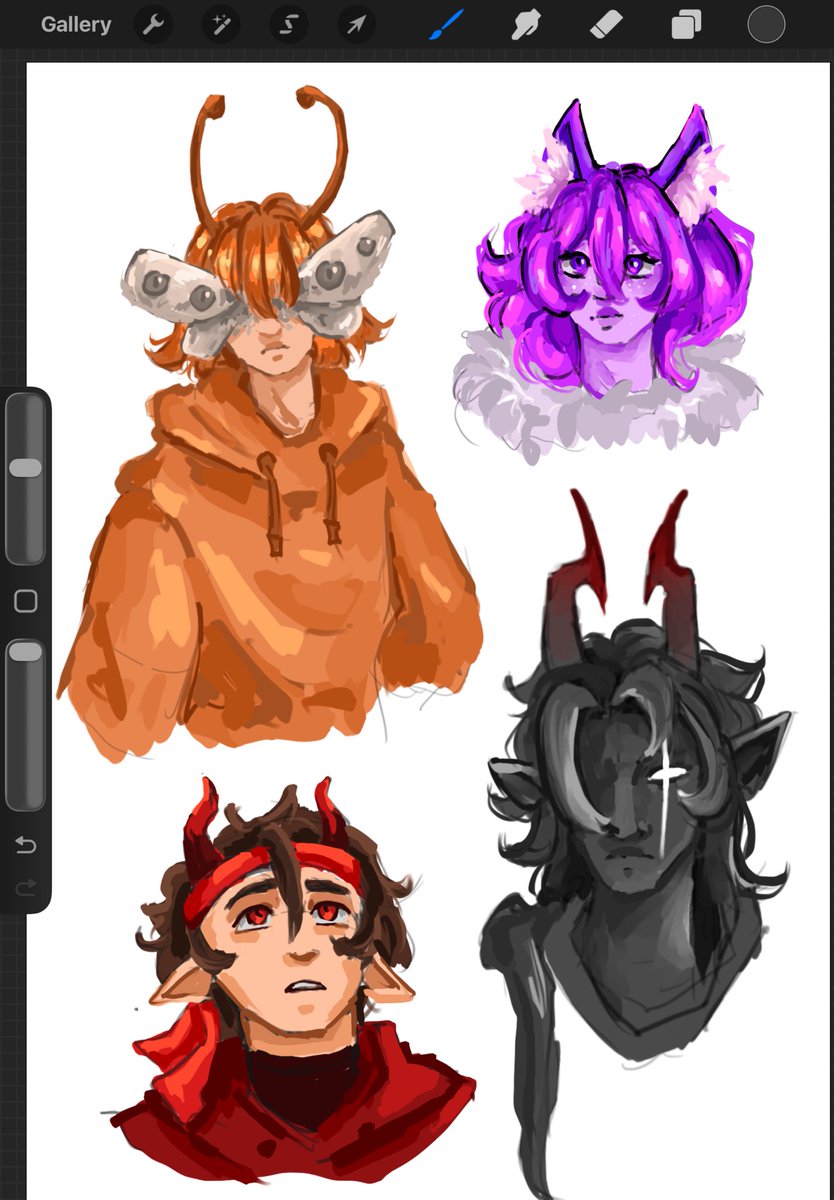 JerichoMadden's tweet photo. Sketches!! 

ft. characters I don’t draw often and I absolutely should bc they are awesome!!

#unstablesmp #loppezz #squiddo #mugm #mapic #uu #fanart https://t.co/AgHDYPanAF