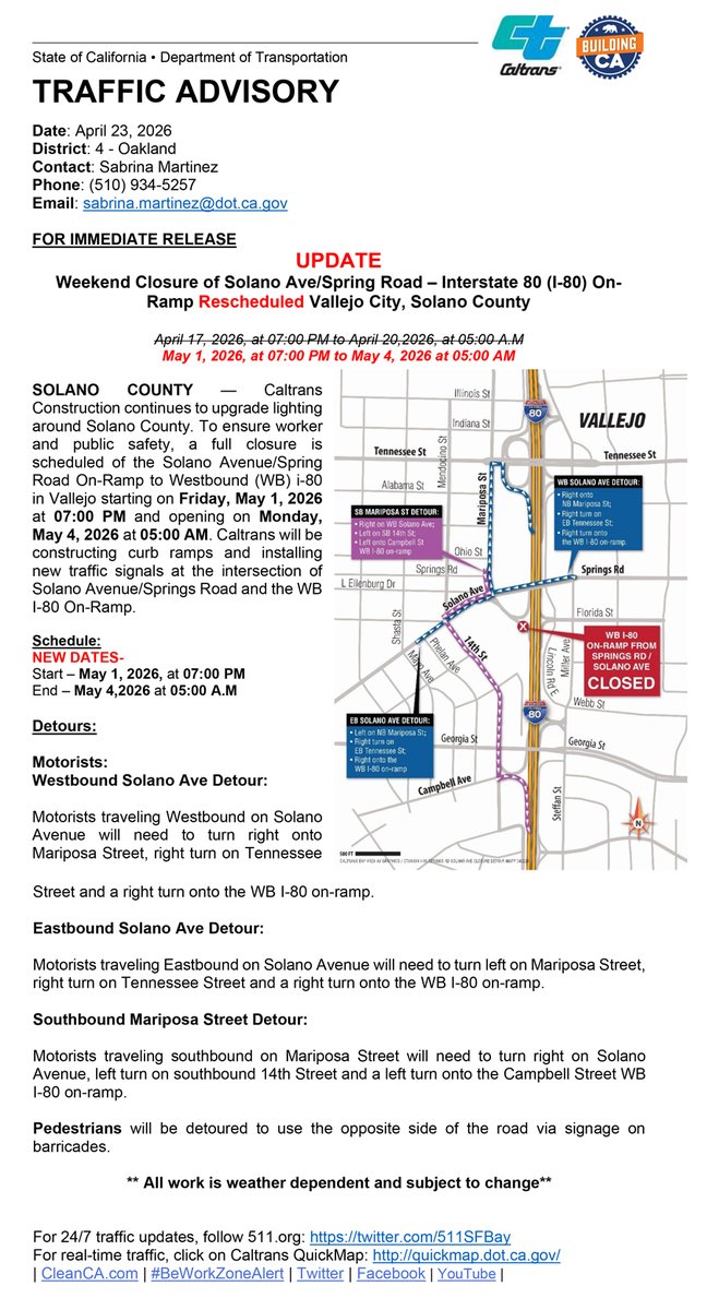 Solano Transportation Authority tweet media