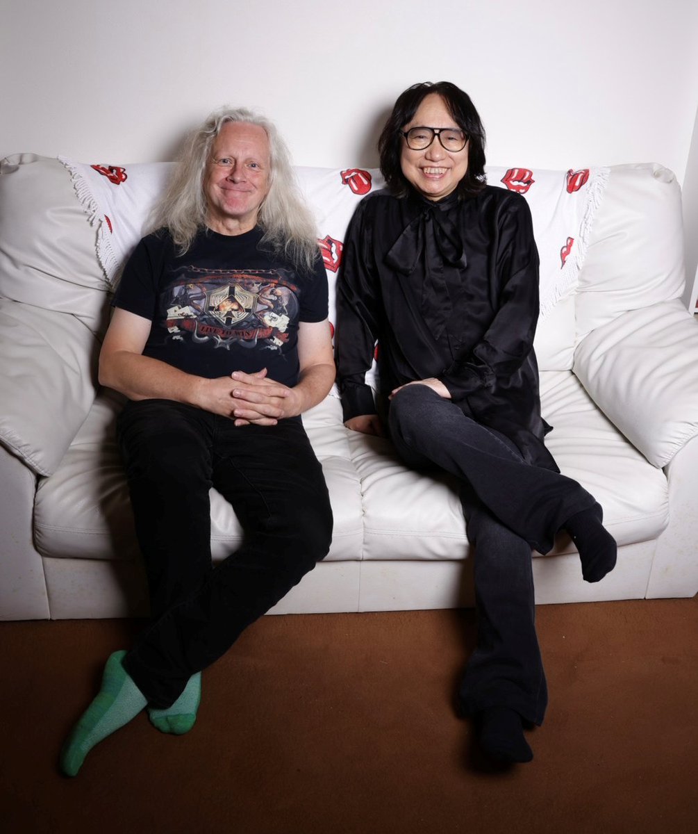 MendipsGlenn's tweet photo. Mendips - The Guest House in Tokyo for musicians (as well as Krusher and Tony). Also the setting of Masa Itoh's 2026 calender. https://t.co/5deOca4SQS