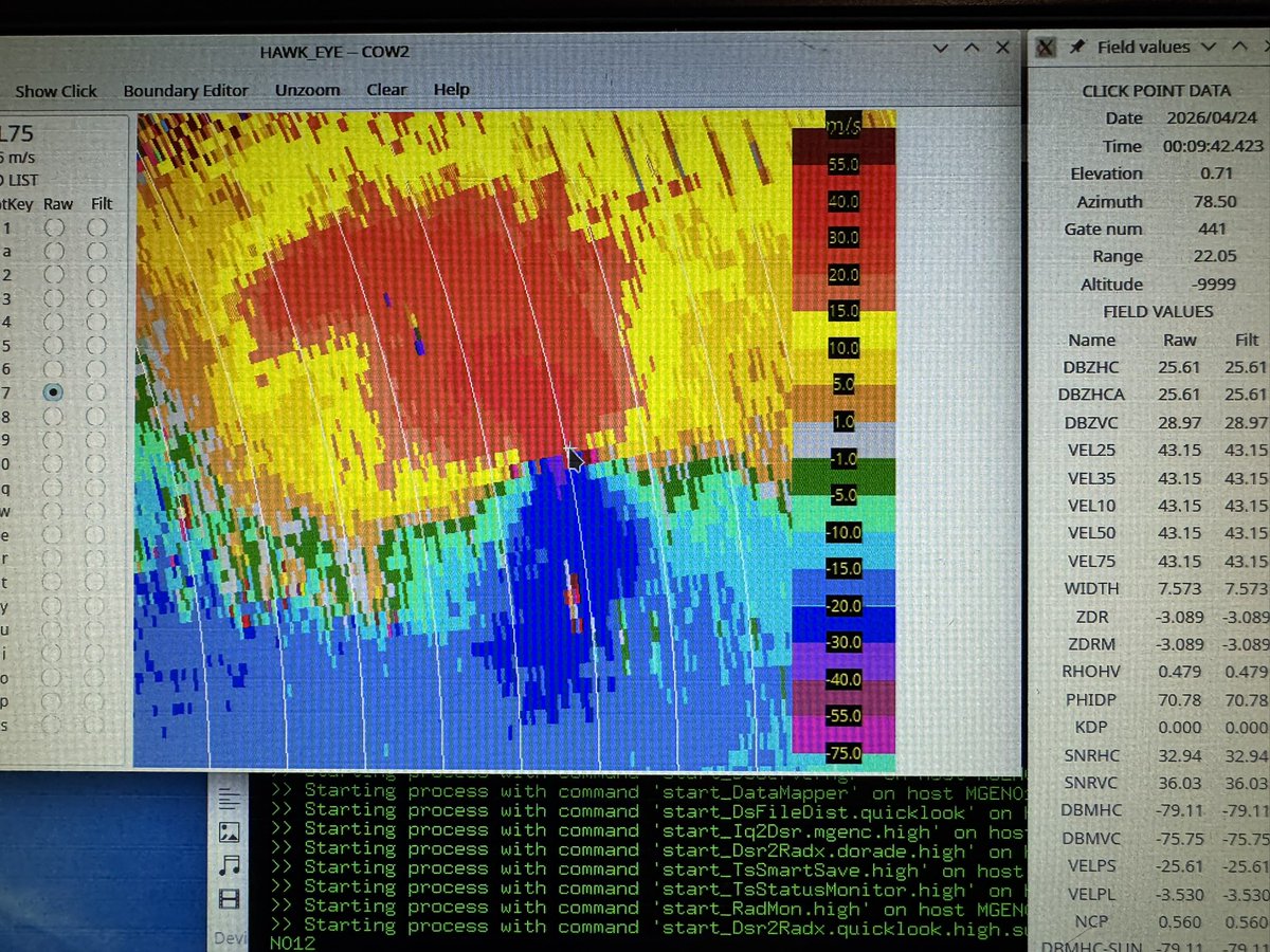 Doppler on Wheels (DOW) tweet media