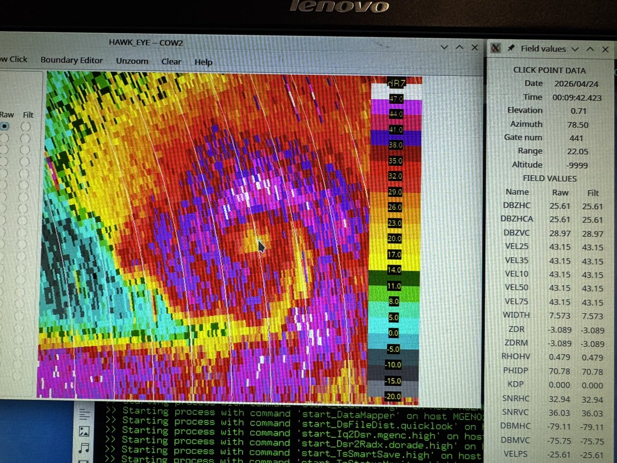 Doppler on Wheels (DOW) tweet media