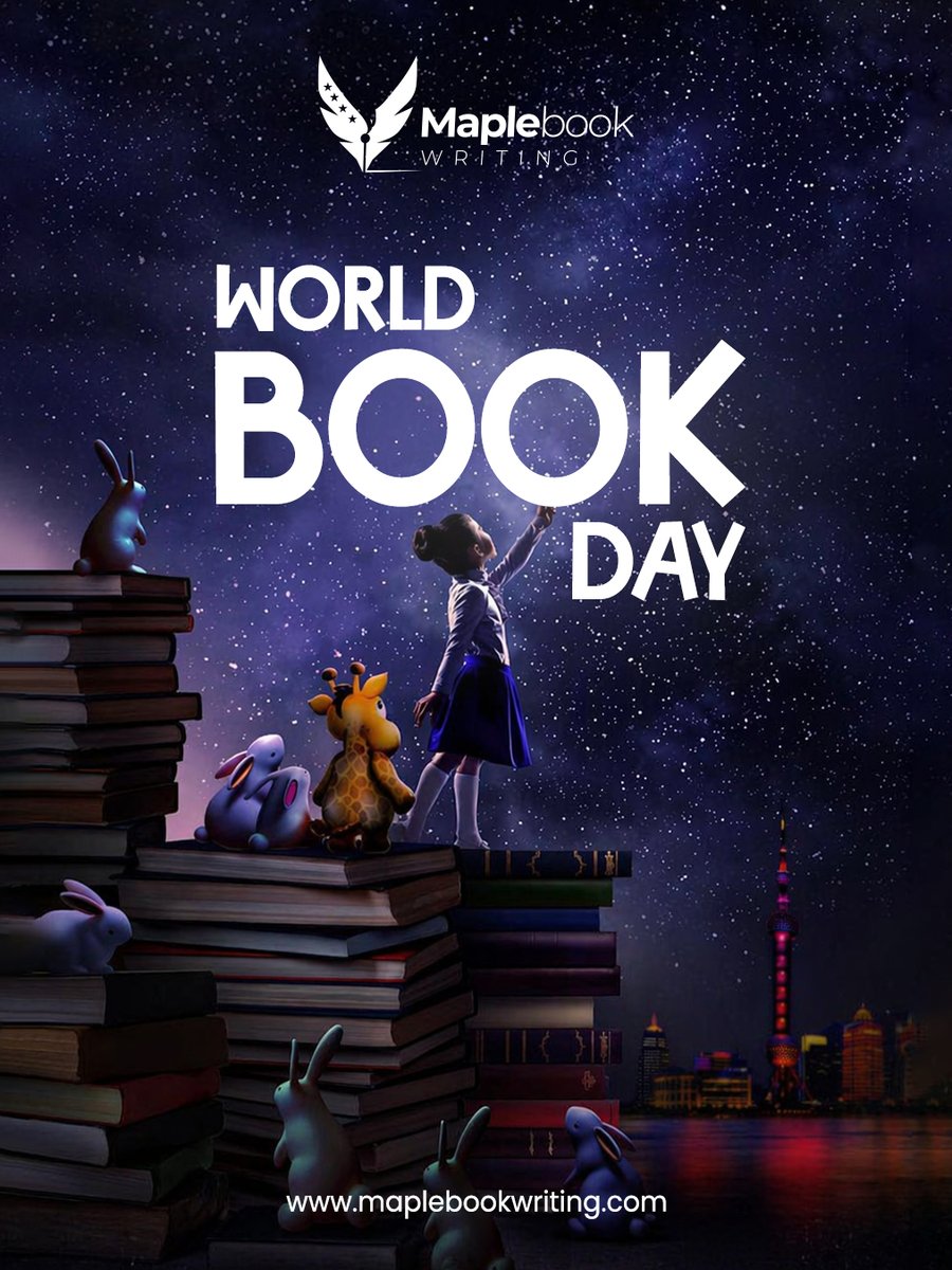 theMapleBook's tweet photo. Books have the power to take us to new heights, and as we celebrate this special day, let’s remember that the sky's the limit when it comes to imagination and creativity!
https://t.co/sfZaijW1XV
#WorldBookDay #BookLovers #Books #WritingCommunity #BookDay2026 #MaplebookWriting https://t.co/bz6dwKM7oA
