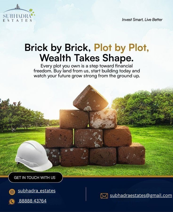 EstatesSubhadra's tweet photo. Use your money well. Invest in plots. https://t.co/UjXtyTNGZJ