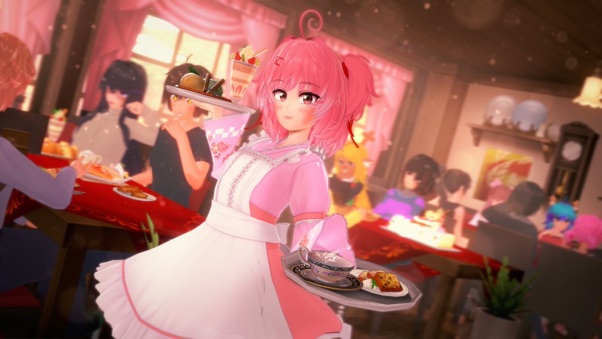 SenPientKK's tweet photo. Natsuki's part-time!

#DDLC #DokiDokiLiteratureClub #DDLCNatsuki #DDLCMonika #DDLCYuri #DDLCplus #UTDR #Kris #Frisk #NoelleHoliday #DDLCOC #FNF #SenpaiFNF #Koikatsu https://t.co/VikLs2AnN6
