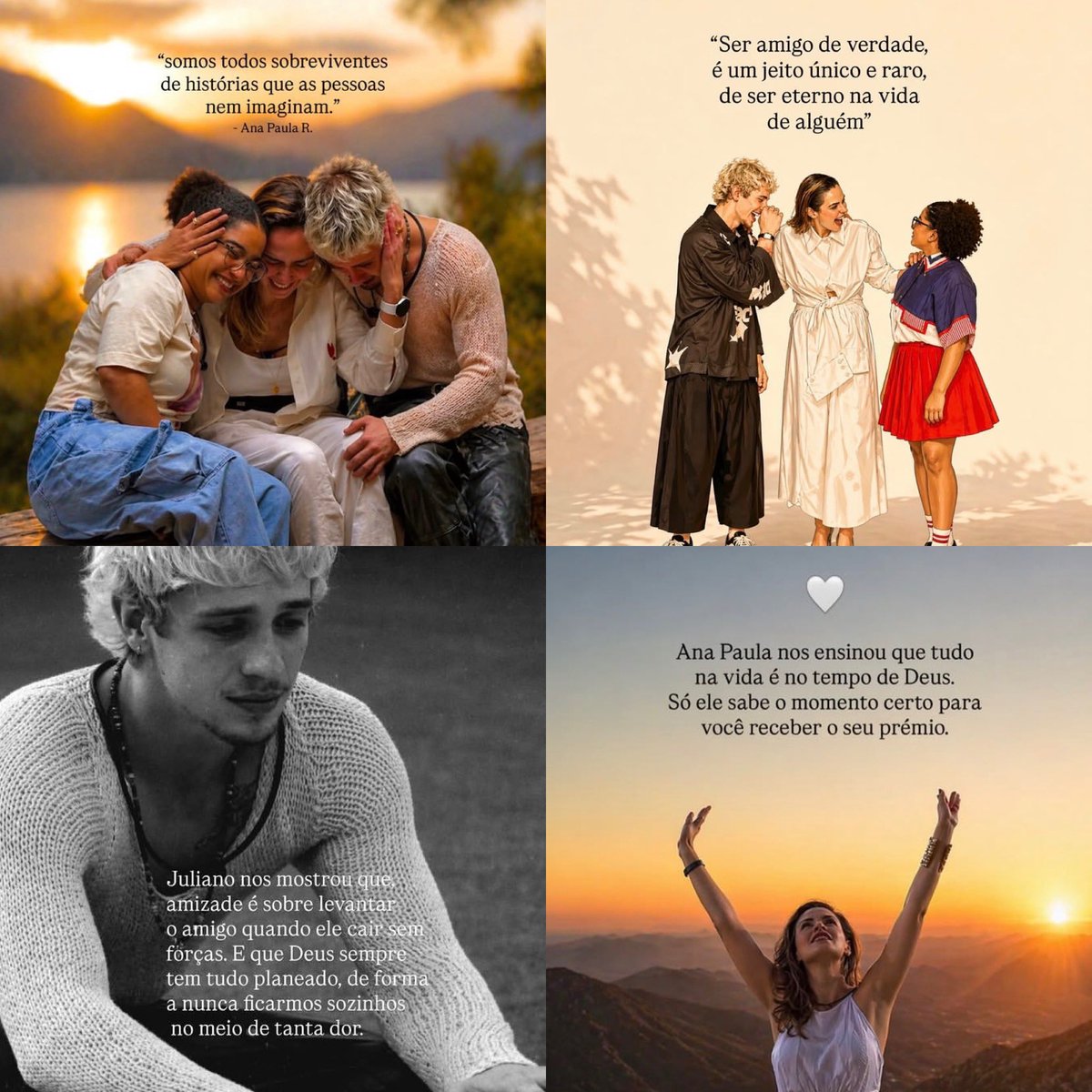 veehrdadeiro's tweet photo. Amando essas frases com eles de fundo vou mandar pra minha mãe postar no zap https://t.co/c4oKTkp4qO