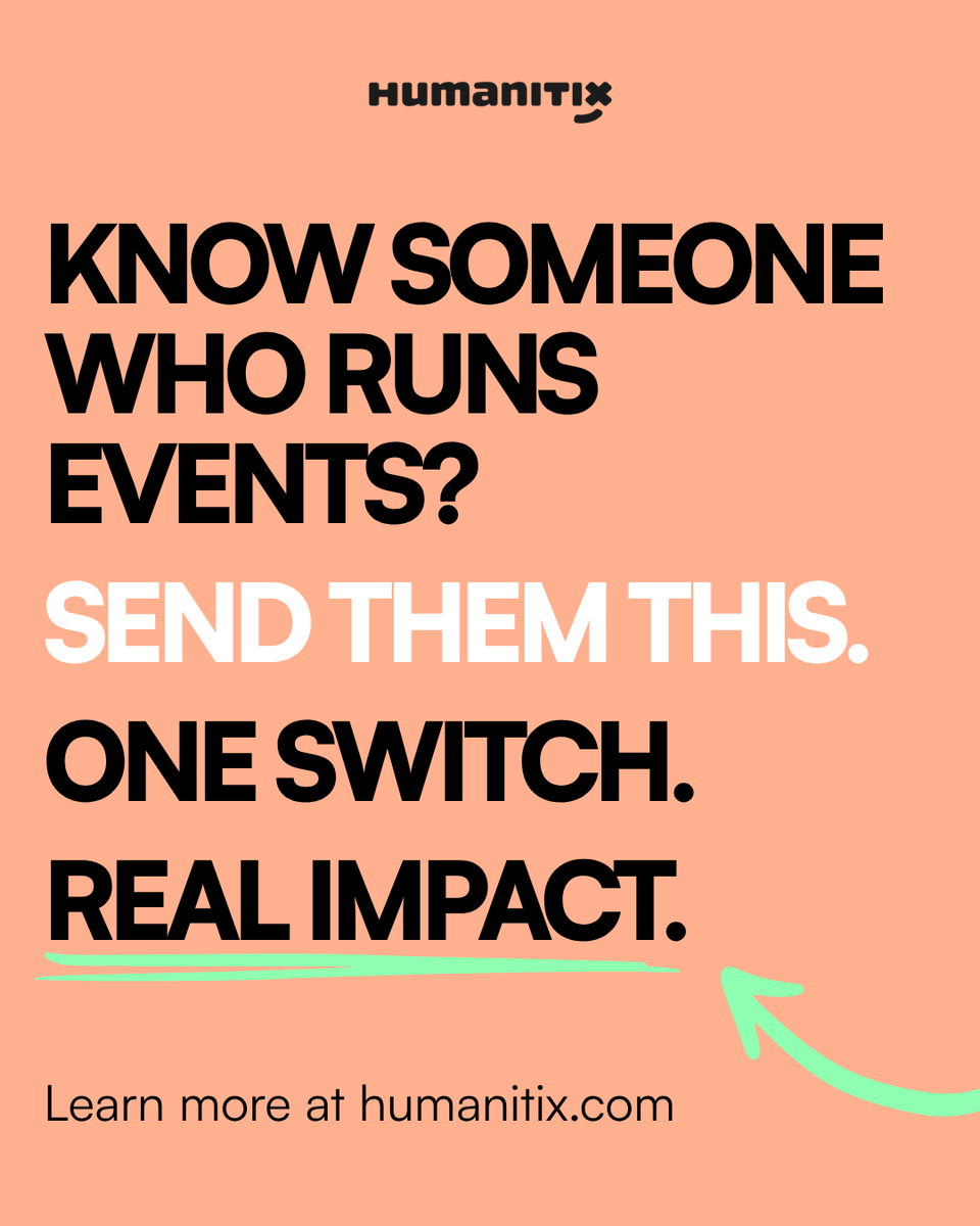 Humanitix tweet media