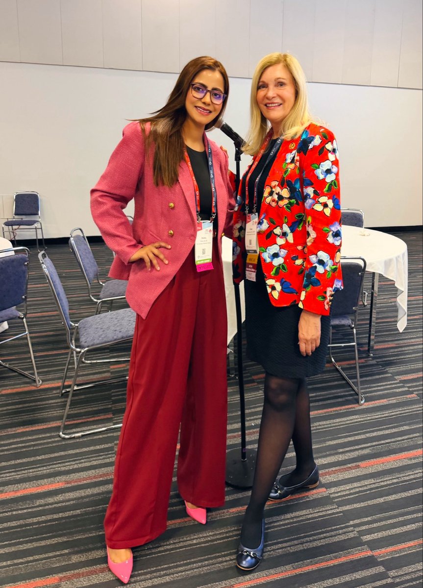Shikha_Cardio's tweet photo. What a fortunate day! Finally, I got to meet the LEGEND who needs no introduction!
Dr. Cindy Grines ♥️🙌 ♥️ #SCAI2026 @SCAI #SCAIWIN https://t.co/aQaFGb0i0k