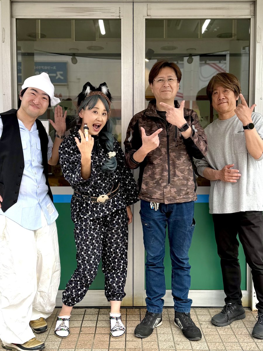 クウネルさん・あいラジ局長89.1FMのクウネルアソブ。 tweet media