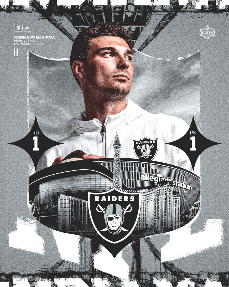 IndianaFootball's tweet image. Indiana Hoosier. Las Vegas Raider. 

#ProIU