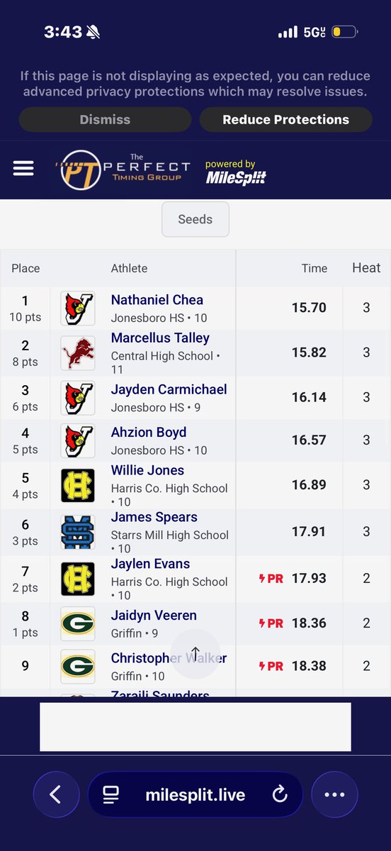 n8chea's tweet photo. Qualified to sectionals in all my events  🛝 https://t.co/JhiS3QKWUc