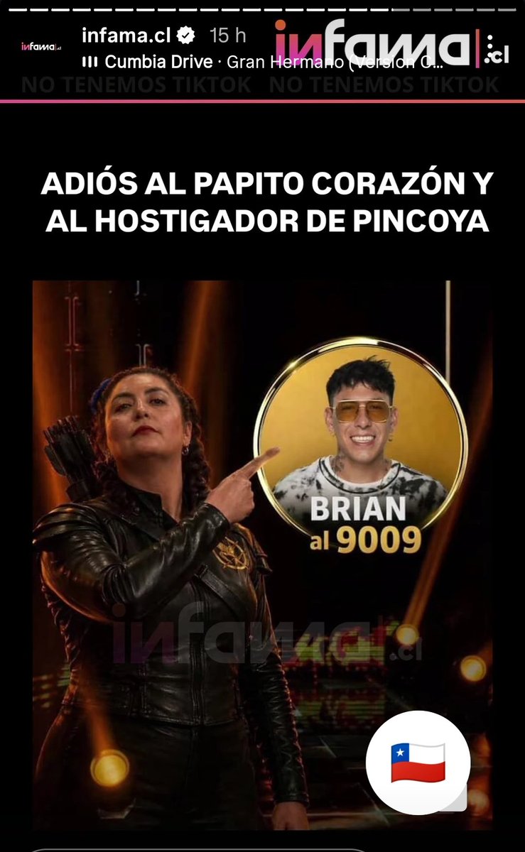 granmichu_'s tweet image. Atención México 🇲🇽 y Chile 🇨🇱! No caigan en cuentos. Brian usa discursos falsos para ocultar su hostigamiento. ✋ A Sol la dejamos para después del repechaje, ¡hoy el foco es él! 🏹
​¡Hagamos que el récord sea su salida! 💥
🗳️ BRIAN AL 9009 🗳️
​#GranHermano #Pincoya #Yipio