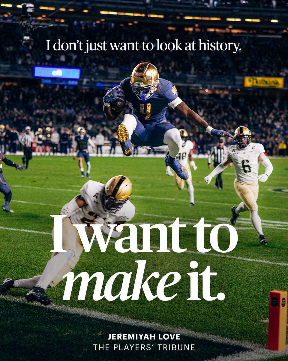 Arizona, Jeremiyah Love is going to play his heart out for the Cardinals. playerstribu.ne/Jeremiyah

<a href="/JeremiyahLove/">Jeremiyah Love</a> | <a href="/NDFootball/">Notre Dame Football</a> | <a href="/AZCardinals/">Arizona Cardinals</a> | #NFLDraft