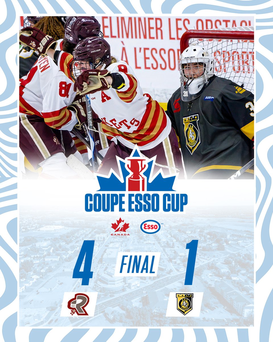 HockeyCanada's tweet photo. GAME OVER! Anabelle Daniel has 1G 2A to help the Rockets punch their ticket to the semifinals.

MATCH FINI! Anabelle Daniel inscrit un but et deux aides pour propulser les Rockets en demi-finale.

📊 https://t.co/M9llQply59
📊 https://t.co/7xKk23Fv0V

#EssoCup | #CoupeEsso https://t.co/y7NA6UjlNa