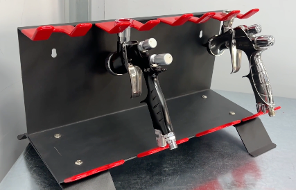 KEKE_Tool's tweet photo. Keep your tools safe and your space tidy with this spray gun holder. Made of heavy-duty iron, it’s strong and long-lasting. The upgraded protective cover offers great protection. No more mess, just clean and organized space every day. #ToolProtection #GarageTools #WorkshopUpgrade https://t.co/W8bX0i97wu