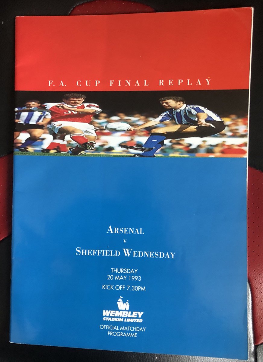 SWFCmemorabilia's tweet photo. ARSENAL v SHEFFIELD WEDNESDAY 20/5/93 FA CUP FINAL REPLAY WITH MATCH TICKET

£16.15 currently

1 bid

Ends Fri 24th Apr @ 3:20pm

https://t.co/2Vpih6nag7

#ad #swfc https://t.co/J1XqyV6ik8