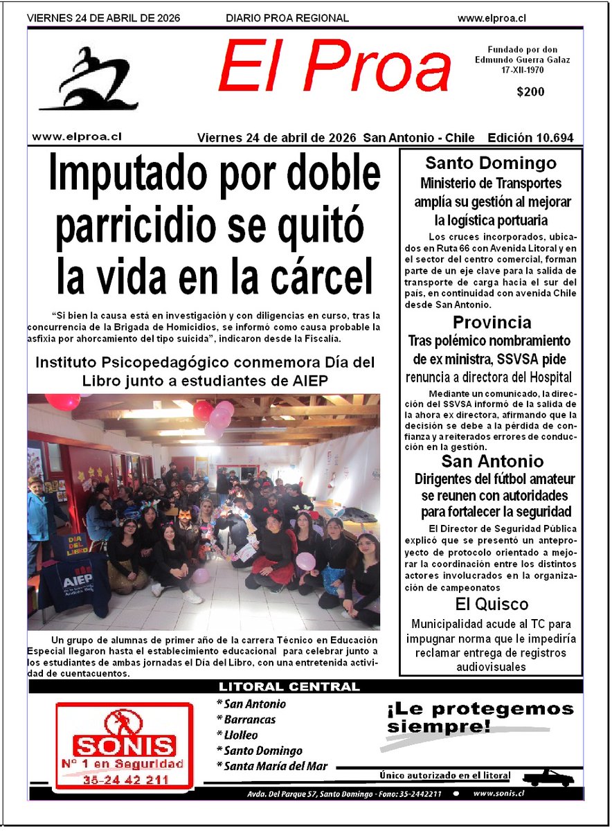Diario El Proa tweet media