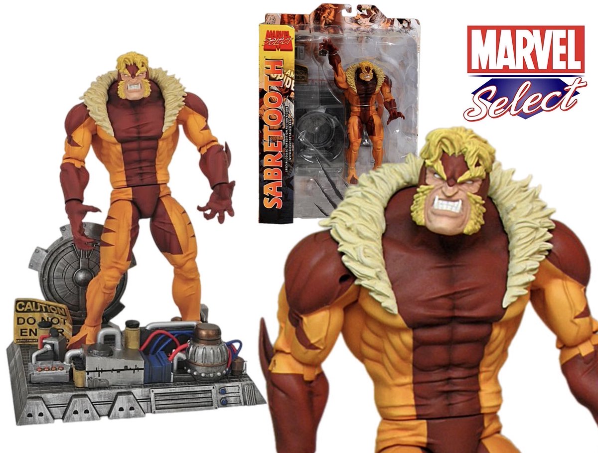 ToyWanderer's tweet photo. ⚡️ AMAZON ⚡️ DEAL ⚡️ 

           💥 31% OFF

Diamond Select Toys
Marvel Select

SABRETOOTH

💥   ~   $19.45   ~ 💥 
https://t.co/rhpRMiJkQL

#ad #diamondselecttoys #marvelselect #xmen #wolverine #actionfiguredeals https://t.co/zAYjqDMArr