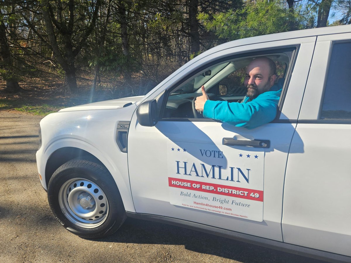 njhamlin's tweet image. My mother would tell me I could fall into a pile of shit and come out smelling like roses. Yesterday my tesla crashed. Today I have a new truck for beekeeping plus magnets stick to it. The tesla will be fixed in about two months. #winning.