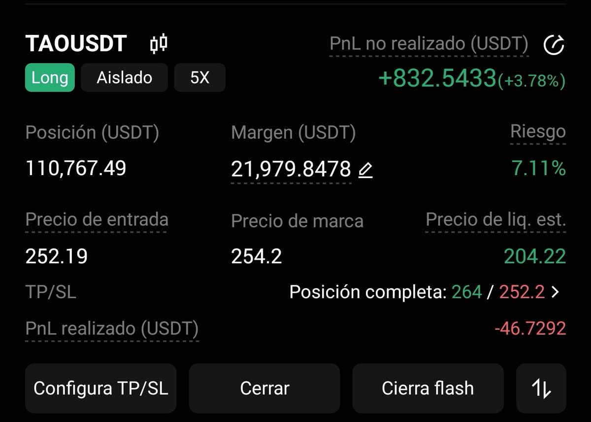 FrancoPLarg's tweet image. TAO = PROFIT ✅️👌🦅🦅🦅 @blackeaglescap  #profit  #taousd #Trading
