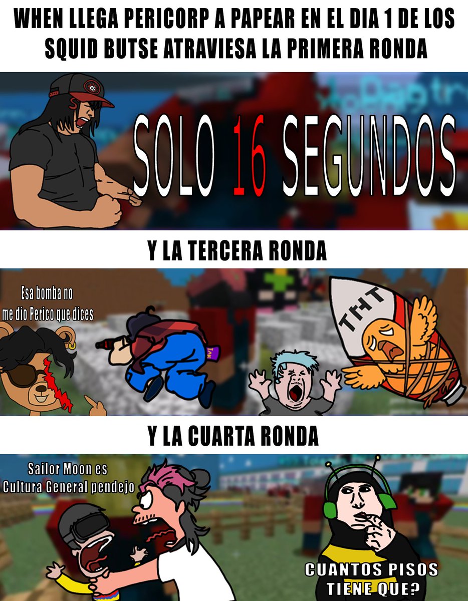 AssasinSal's tweet photo. Curis bien atrasados de lo que fueron los @SquidGameOtaku de @Dixeo_

Pericorp valiendo madres @Roxydb11 @OcioLupa @KingKudasai @DieWinYT @Llamash4_ @Revo_OwO @Apun_01 @ErickDbz_ Quintero y RafaTamago https://t.co/LLfMAtaeCz