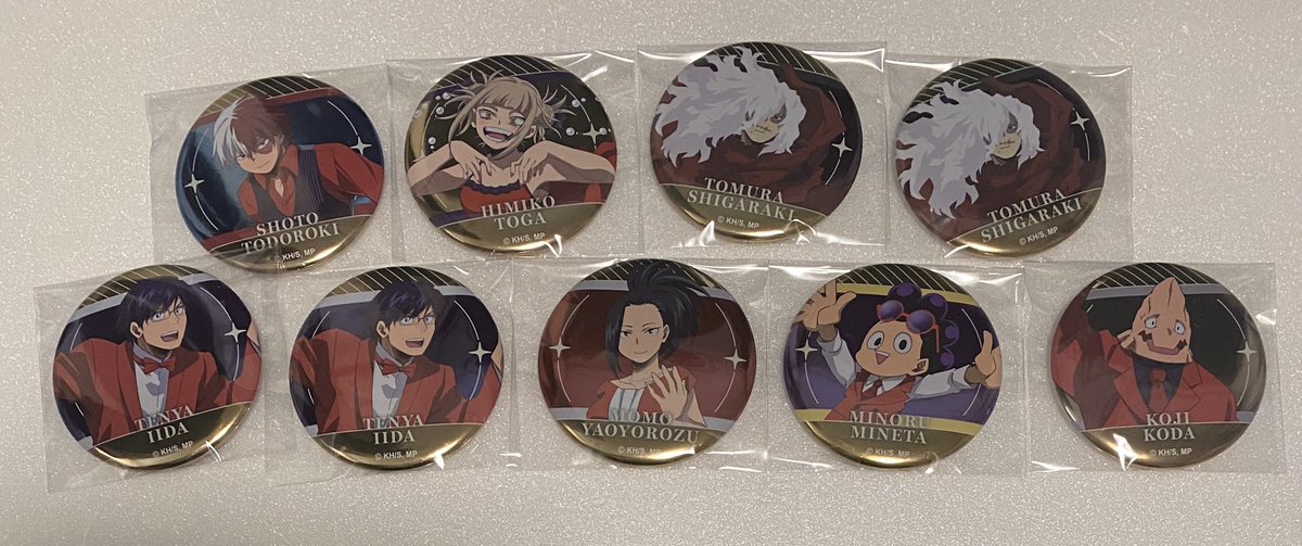 ヒロアカ マルイ ヒロヴィラ ヒロヴィラフェス メタル缶バッジ 《譲
