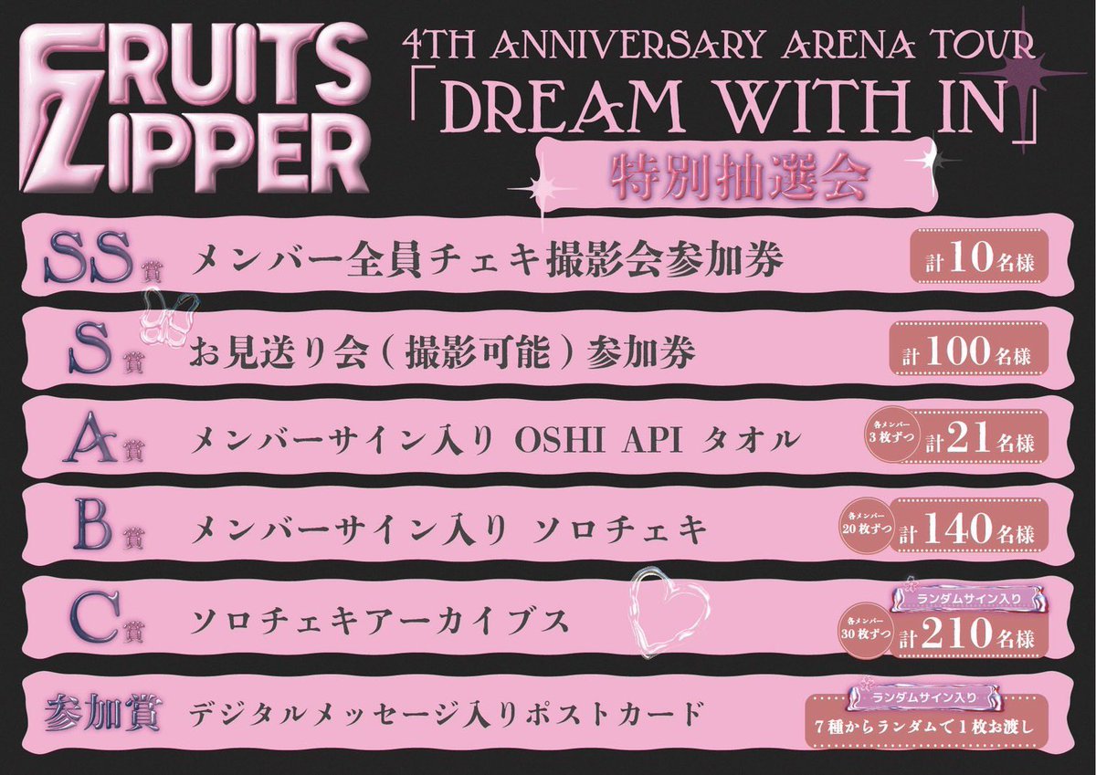 FRUITS ZIPPER【Official】 tweet media