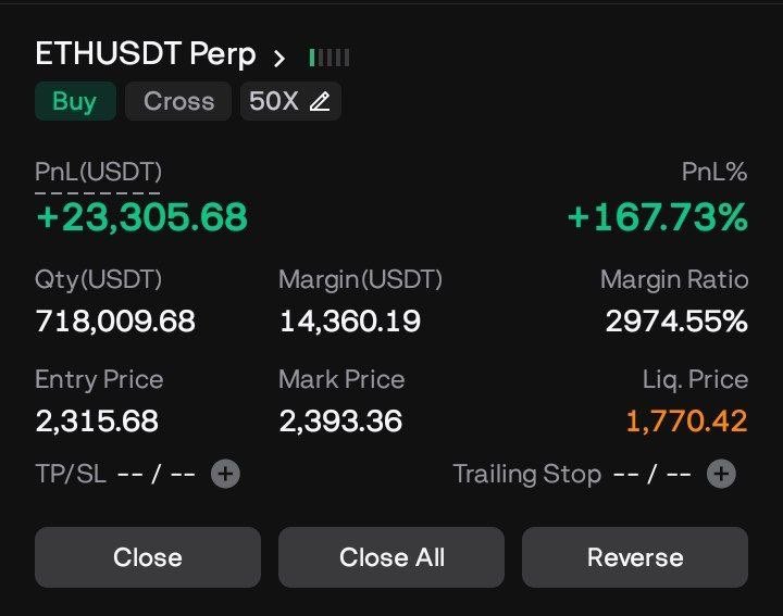 Pr0fitconscious's tweet image. $ETH All TP done

Look out #profit we are earning on every coin we are making daily money #profit like this
You can also make like this join our PREMIUM CHANNEL