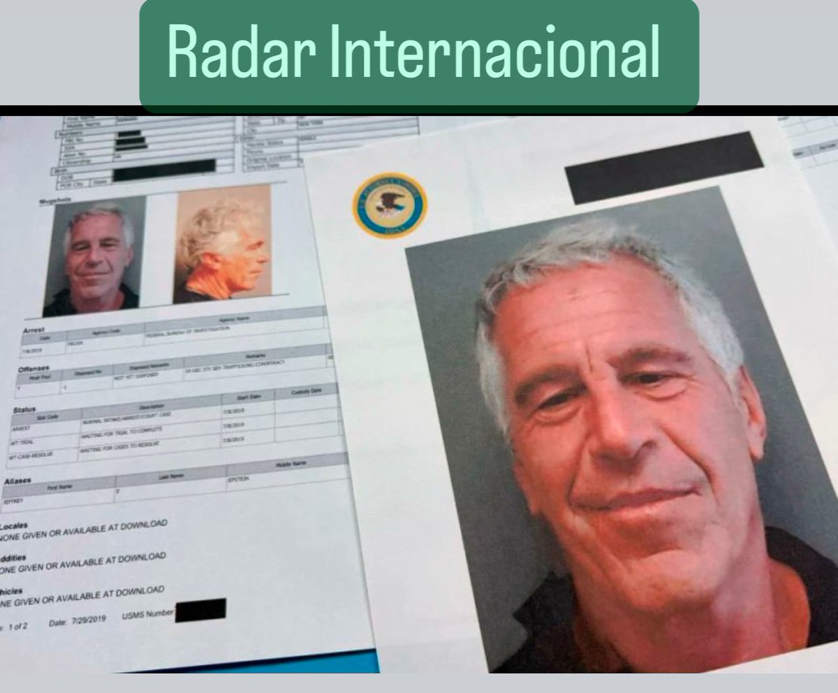 leocar82's tweet photo. Radar Internacional

Documentos reactivan el caso de Jeffrey Epstein y vuelven las dudas sobre poder y encubrimiento.

#RadarInternacional #Epstein #Actualidad https://t.co/pkpvq7wyoK
