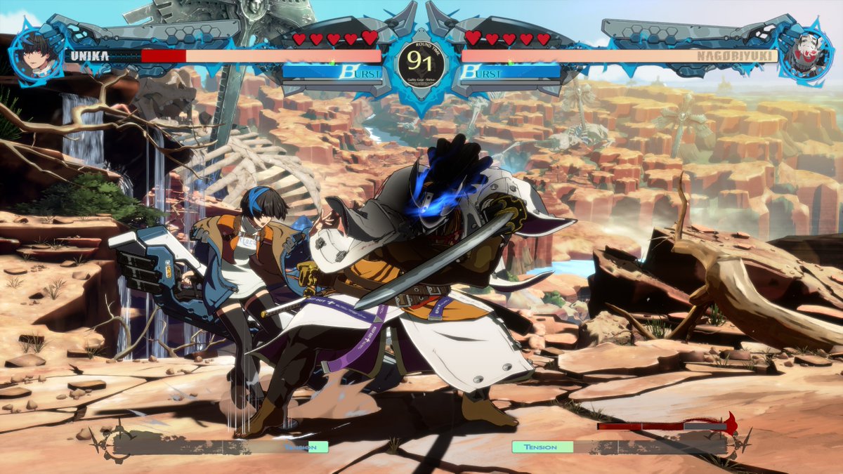 Ive been making strive battle UIs for a bunch of different characters ...