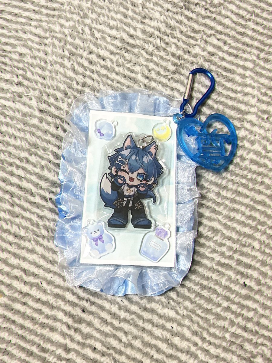 kumitsukikurage's tweet photo. 推し活史上最高に可愛いの作れたかもしれん！！

ぶきっちょがよく頑張ったわ
えらすぎ(  ˙꒳​˙  )

  #蒼月ふみ 
 #推し活 https://t.co/Sgh1uETELi