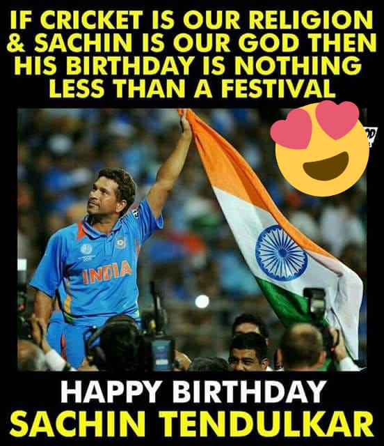 CrickeTendulkar's tweet image. Its 24th April 😍😀 🎂🎉🎈

How Many Sachin Fans Online ??
Lets Start Happy Birthday Wishes to our Birthday Boy @sachin_rt.
 
#HappyBirthdaySachin #SachinTendulkar