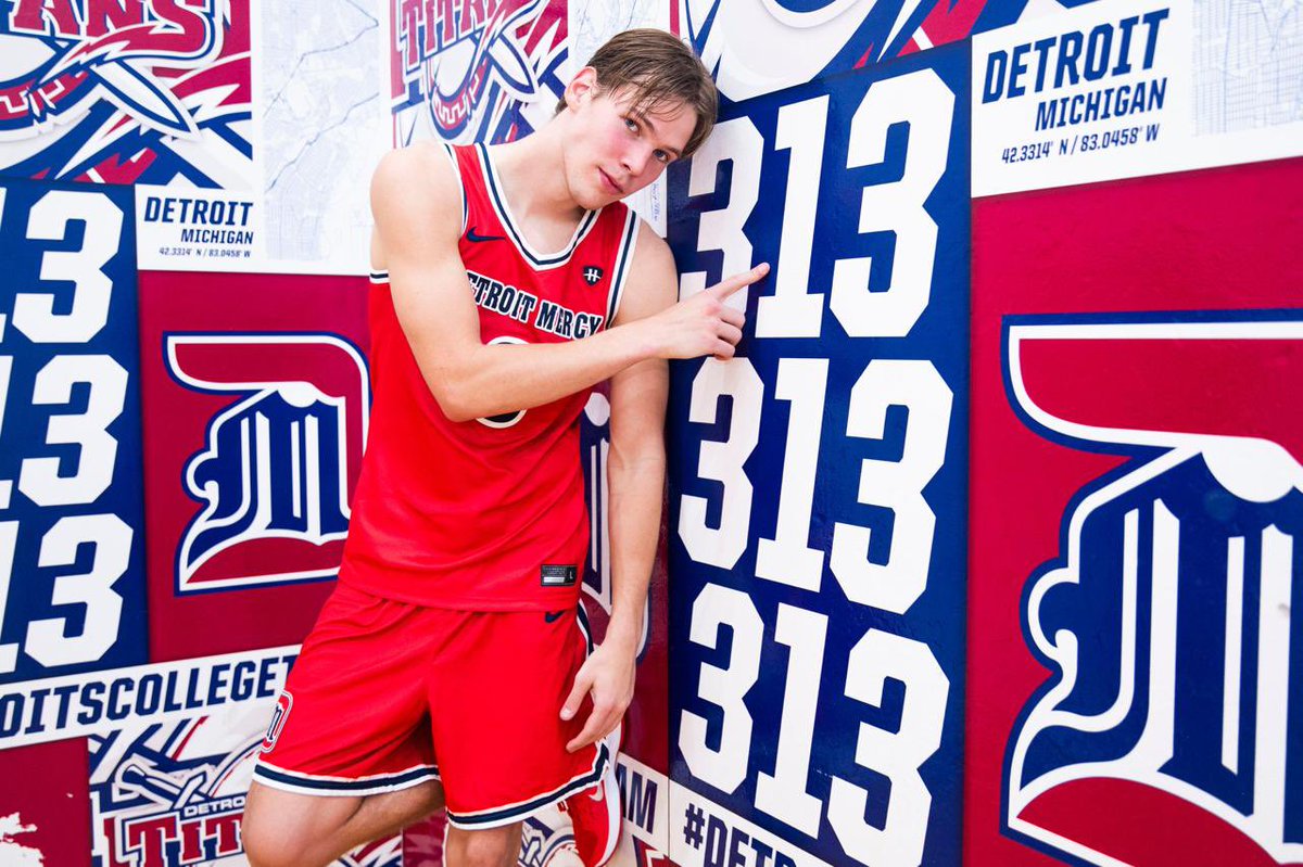 CGLSports's tweet photo. CGL Agency x Entirely Media

6’7 sharpshooter Elias Palsson (40% 3PT) is headed to Detroit Mercy 🔴⚔️

Elite scorer + high IQ + downhill ability joins a program on the rise under Coach Montgomery 📈

Big addition. Big trajectory 

#TransferPortal  #EntirelyMedia #DetroitMercy https://t.co/6nb0DS9Kzo