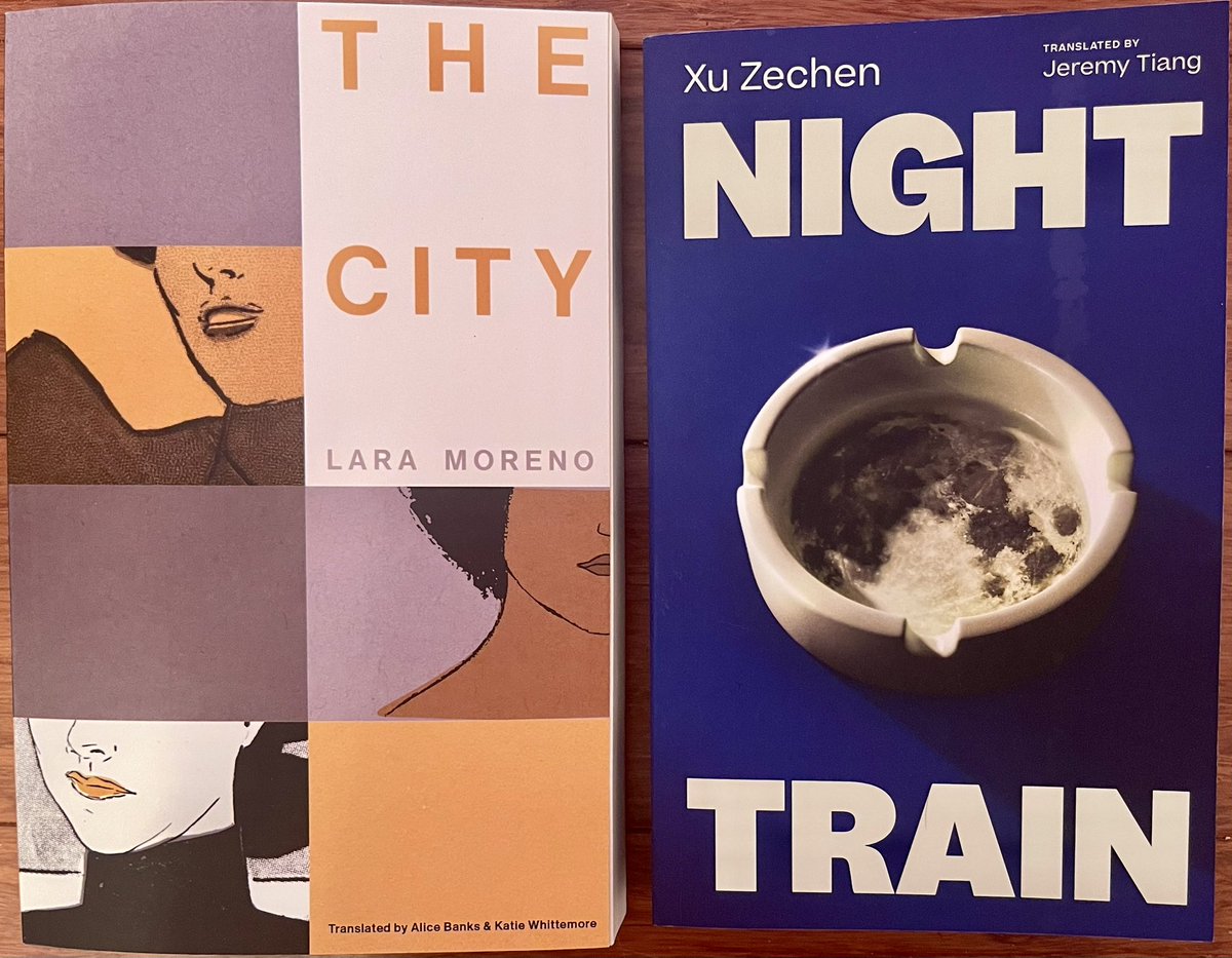 nichollsm86's tweet photo. upcoming books in translation from @open_letter and @TwoLinesPress, translated from Spanish and Chinese 📚 https://t.co/LqQk9NicXv