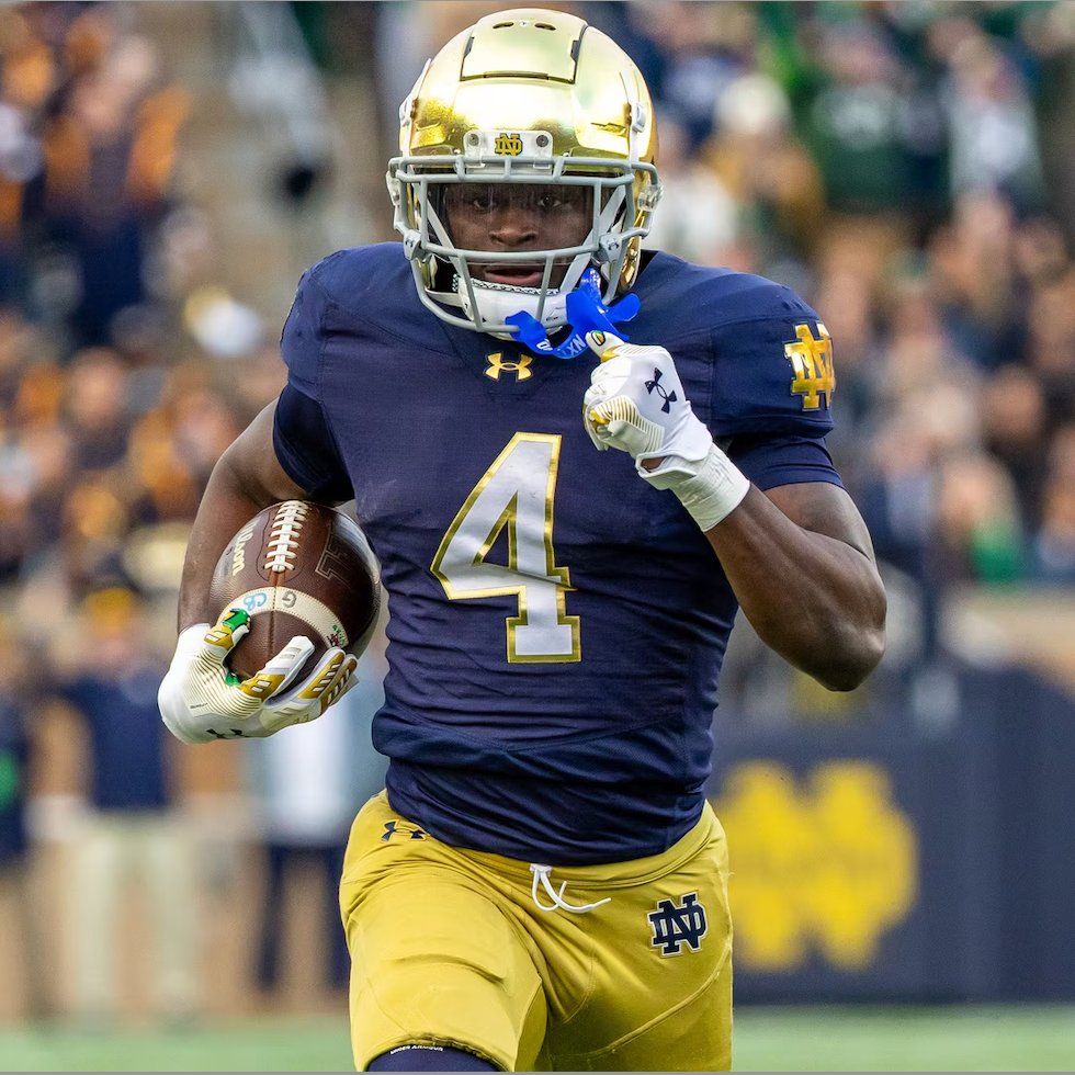 NFL_DovKleiman's tweet photo. 𝗣𝗶𝗰𝗸 𝗜𝘀 𝗜𝗻: The Cardinals select Jeremiyah Love with the 3rd overall pick in the 2026 NFL Draft. https://t.co/ieoyivcWhA