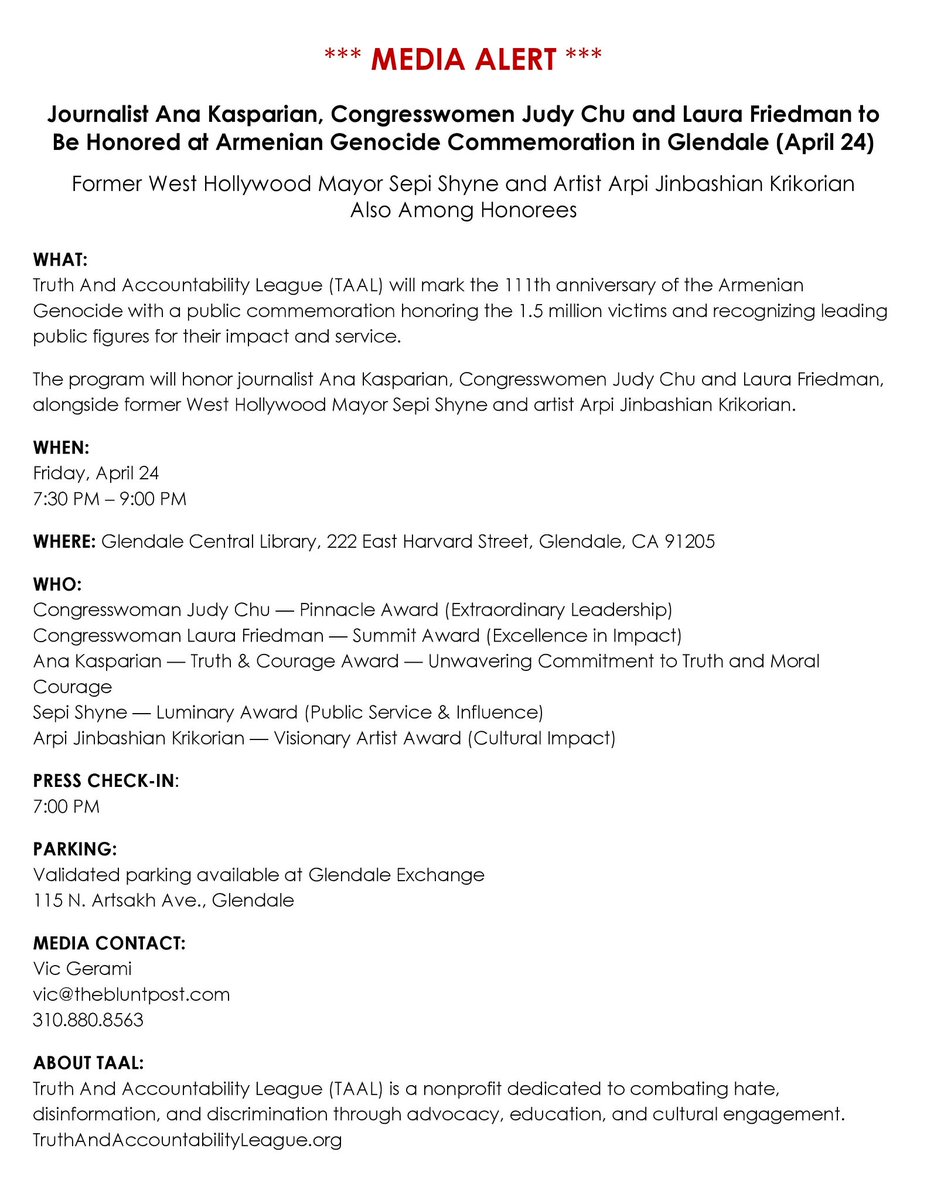 Truth And Accountability League tweet media