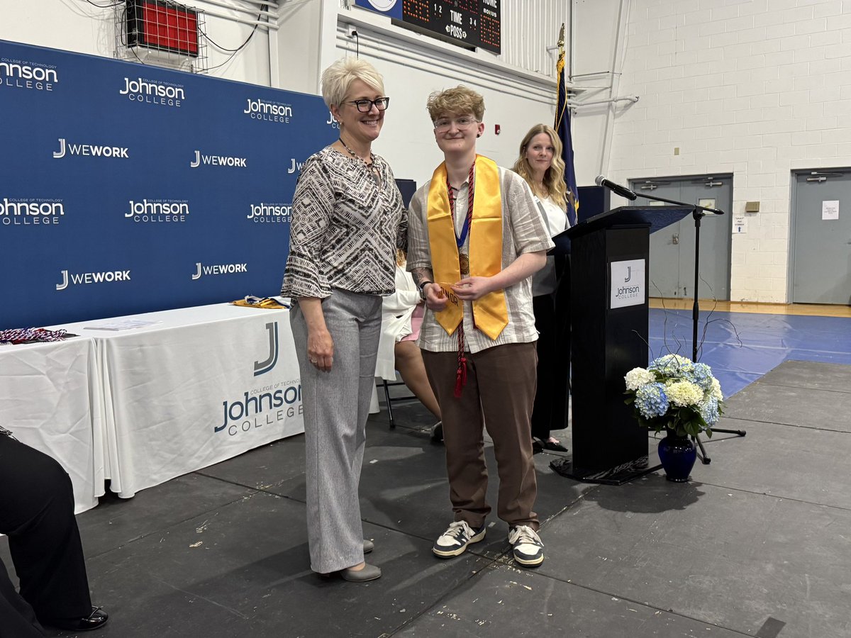 Johnson College tweet media