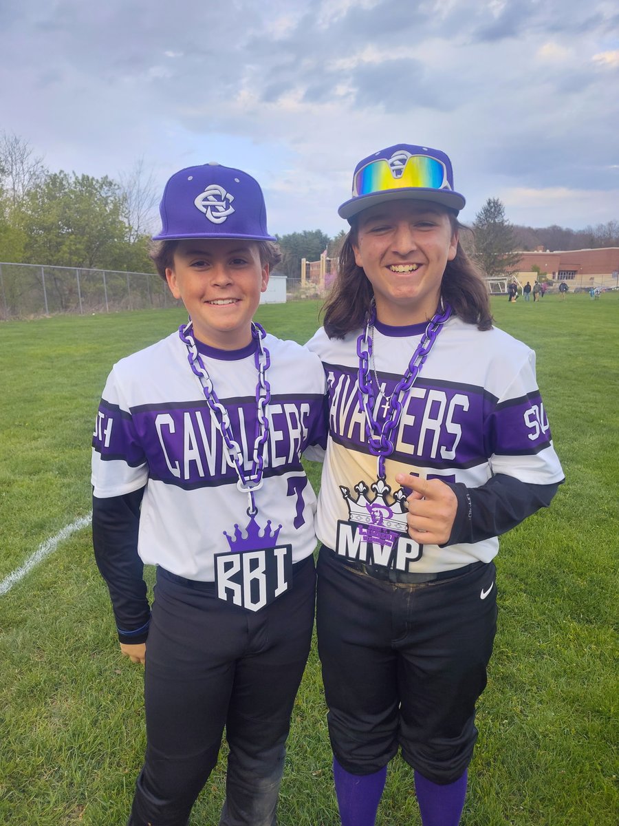 baseball_es's tweet image. Congratulations to our Intermediate team for their 10-6 victory over the Pleasant Valley Bears on Tuesday afternoon. 

Shout out to Braden Cikovic (RBI King) and Jayson Strouse (MVP)!

Congratulations, gentlemen!

#BleedPurple