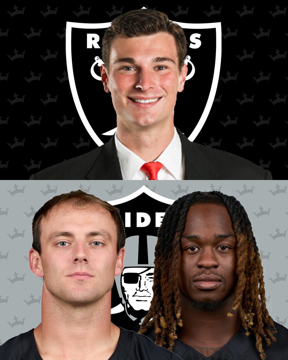 DKSports's tweet photo. Fernando Mendoza.
Brock Bowers.
Ashton Jeanty.

It's a new era in Las Vegas 😤 https://t.co/129EwGP2Mw