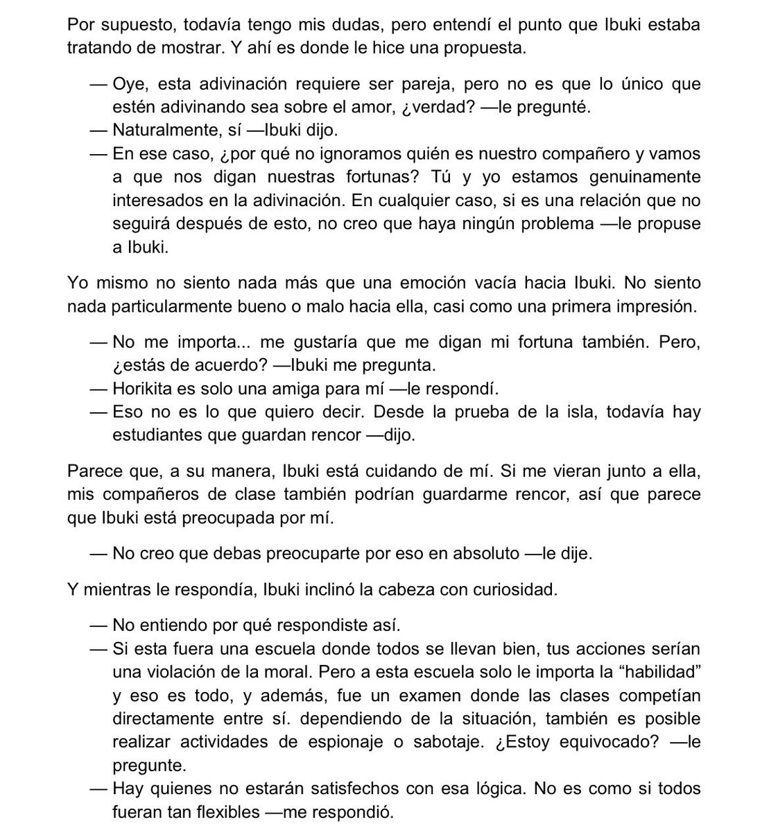 Ps nada, fue con Ibuki que tambien tenía curiosidad jsjsjsjjs

Pero eso si, es un junte curioso a este punto, a ver que sale de aquí👀