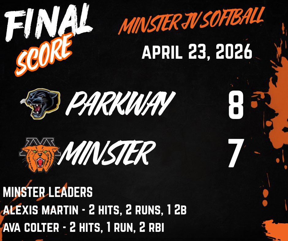 MinsterAthletic's tweet photo. Congrats to the Wildcats on a huge MAC win tonight! https://t.co/54tlnZEob8