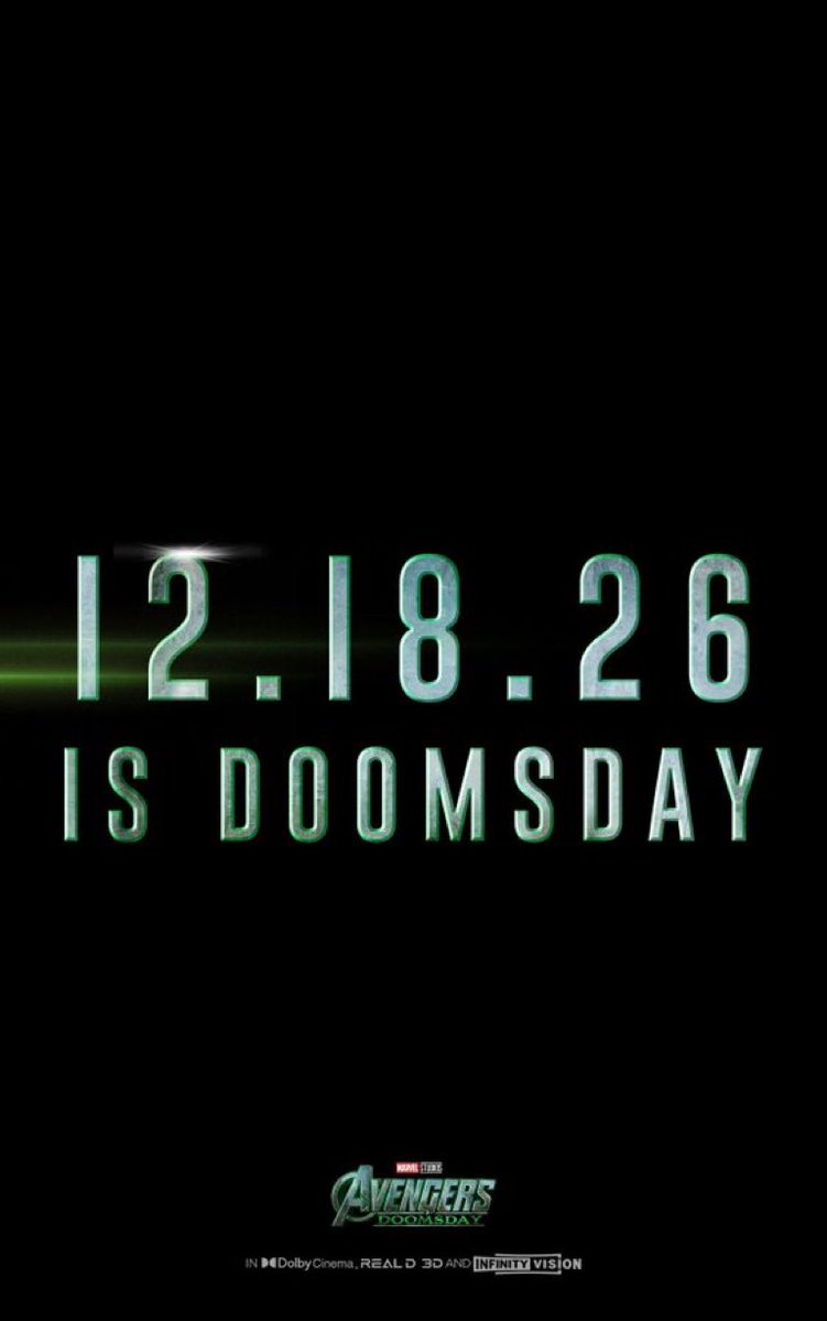 ProDoom96's tweet image. #Doomsday is coming soon.. #AvengersDoomsday #ReleaseTheDoomsdayTrailer