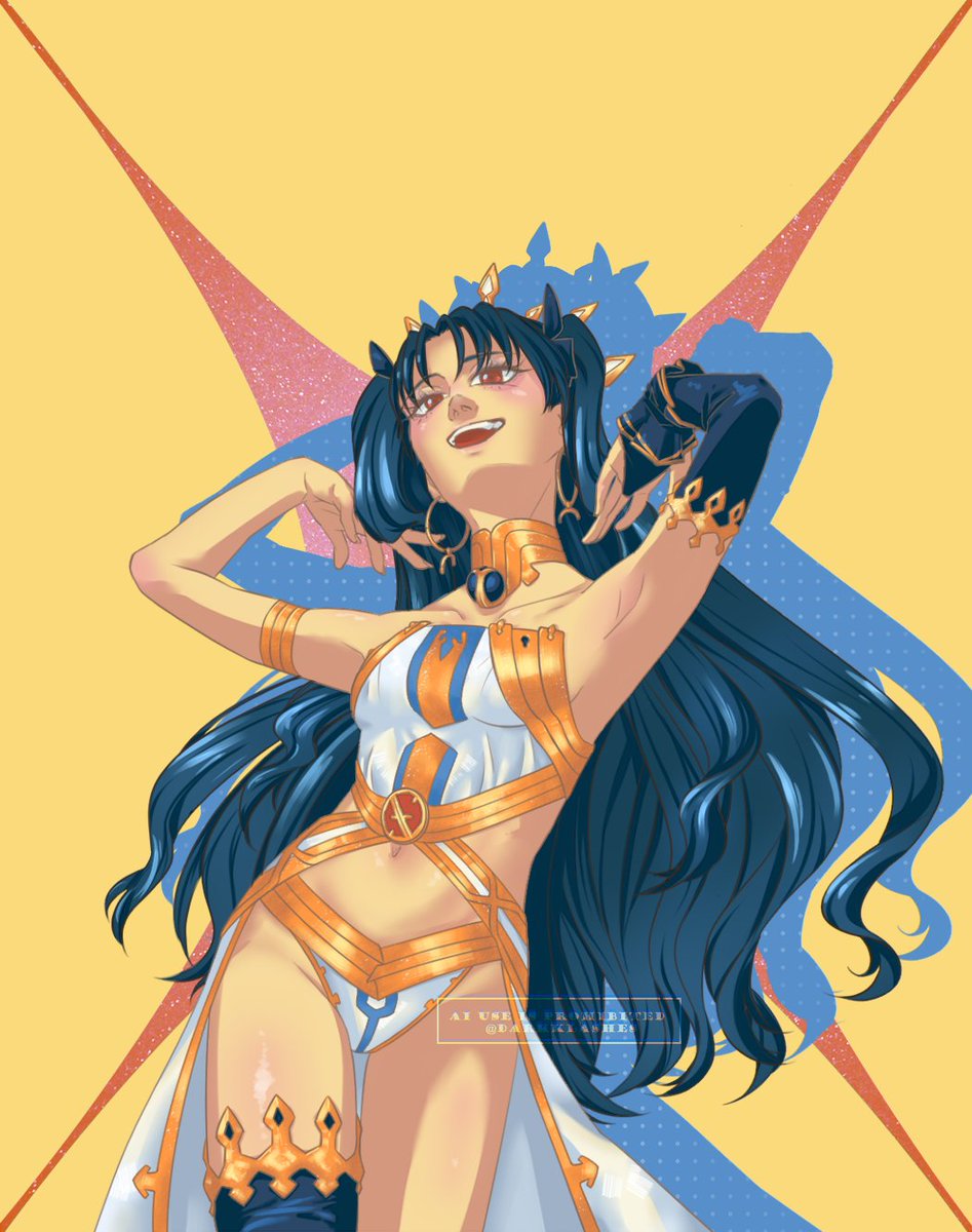 darkklashes's tweet photo. Fate Grand Order Ishtar 
#FGO https://t.co/uswyM8BPbU