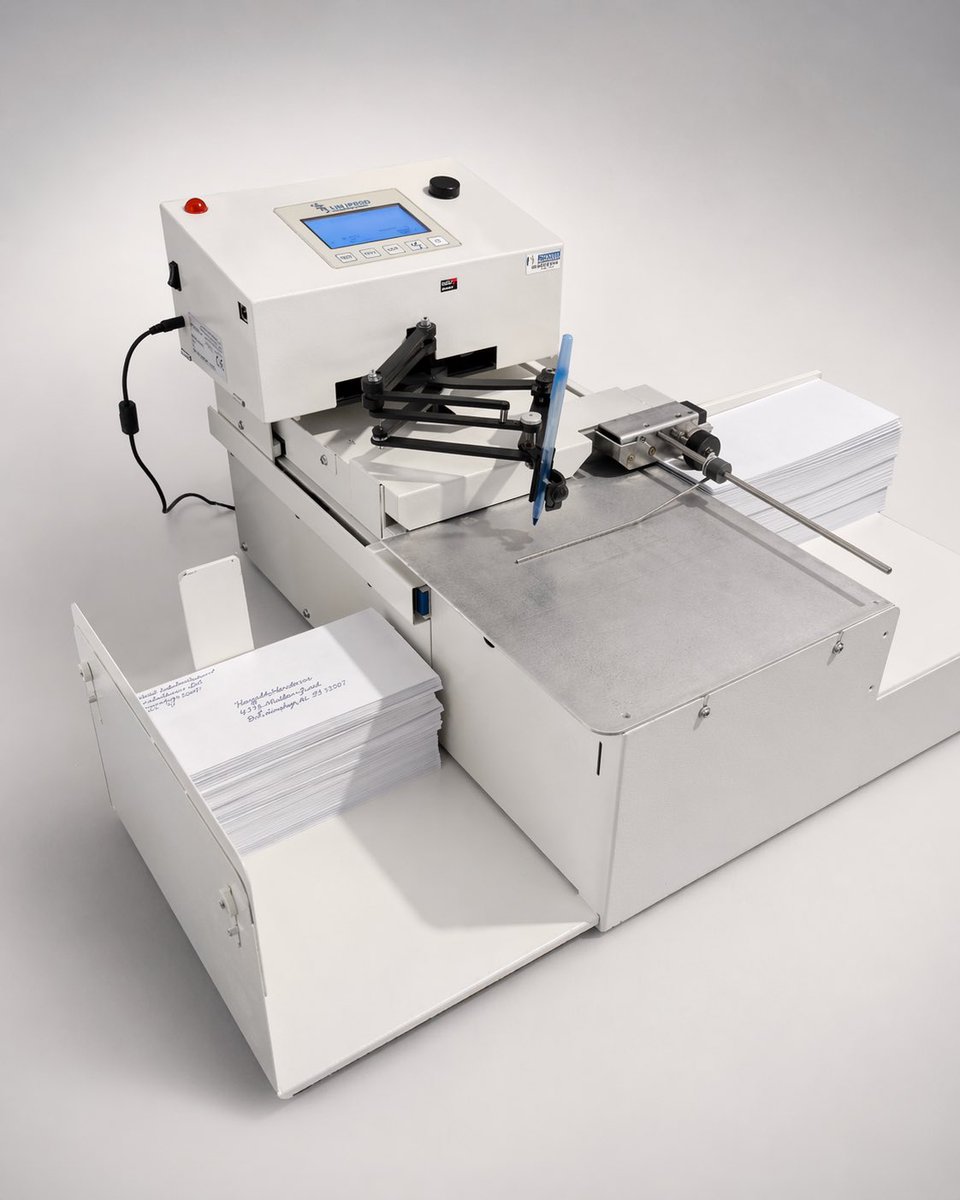 TheAutopenGuy's tweet photo. Used the new OpenAI image generator to turn some crappy iPhone photos of our handwriting machine into studio quality product photos…

No telling how many thousands in time and money this will save me just from this one use case https://t.co/reEP0mYBYs