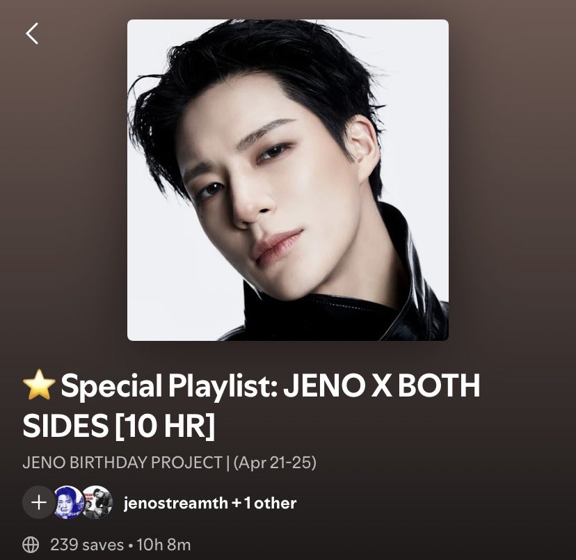 JENO STREAM TH tweet media