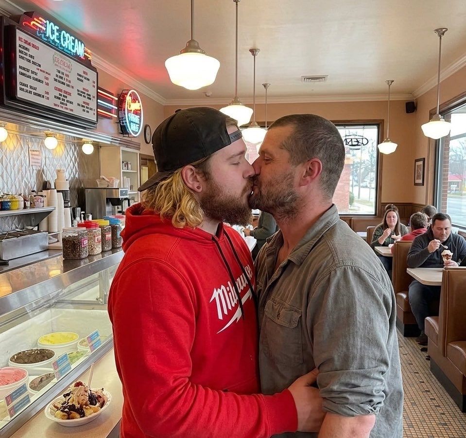 LoganWalterss's tweet image. Getting ice cream with my mans #icecream #bar #love #marriage #loganwalters